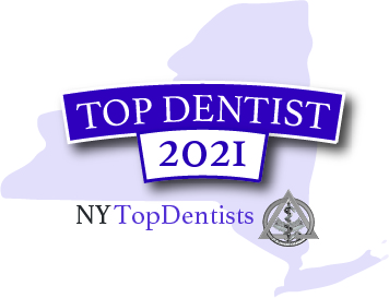Top Dentist 2021 badge